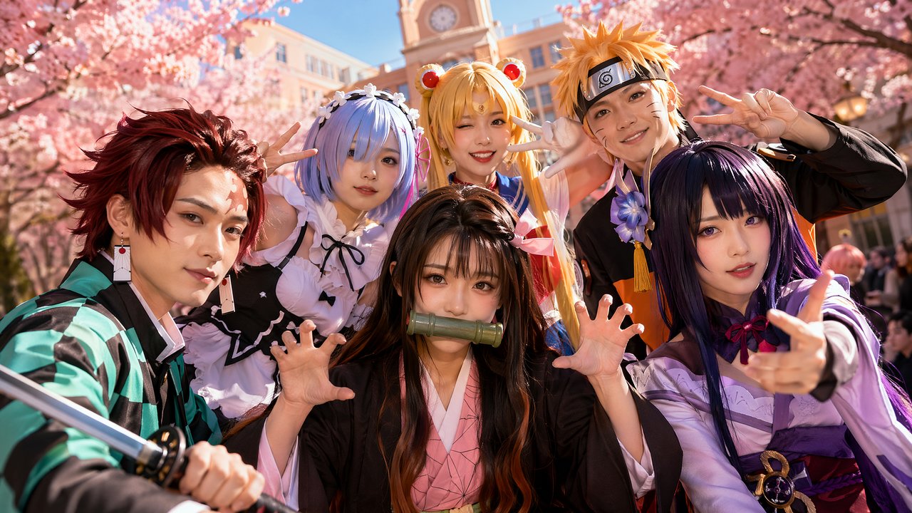 抖音风 二次元亚文化：Cosplay大赏